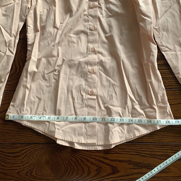 Boston Proper Light Pink Button Up - Picture 4 of 5